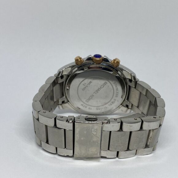 Michael Kors MK5459 Women's Silver Stainless Steel Analog Dial Wrist Watch MP177 - Picture 10 of 12